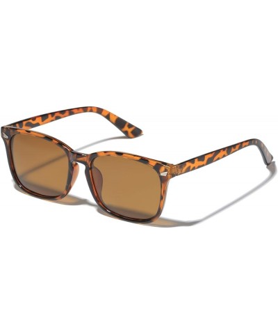 Square Polarized Sunglasses for Women Men Classic Trendy Stylish Sun Glasses 100% UV 400 Lens Protection Hawksbill $7.97 Desi...