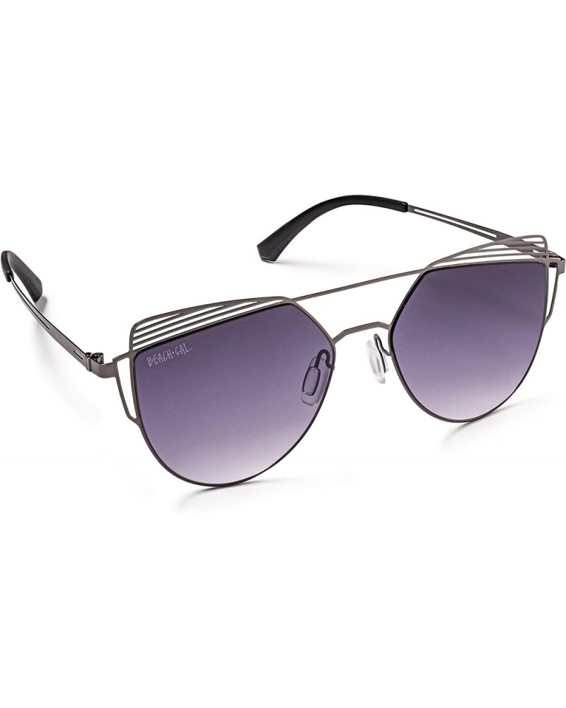 Women's Sunglasses - Lightweight Designer Aviator Sport and Fashion Midnight Onyx Dark $33.15 Aviator