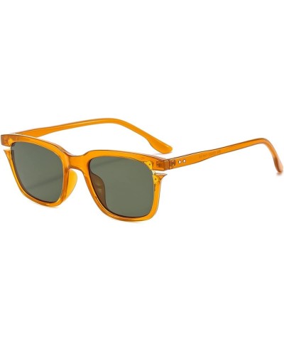 Fashion Men and Women Sunglasses Outdoor Holiday Decoration Sunglasses Gift (Color : A, Size : Medium) Medium D $17.06 Designer