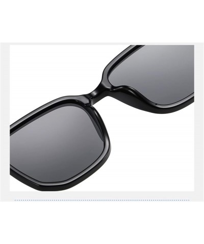 Fashion Polarized Large Frame Women Outdoor Vacation Sunglasses (Color : D, Size : 1) 1 F $20.34 Designer