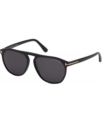 JASPER -02 FT 0835 Shiny Black/Grey 58/15/145 men Sunglasses $86.95 Aviator