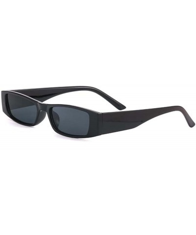 Small Frame Square Ladies Sunglasses Outdoor Holiday Sunshade Decorative Glasses (Color : A, Size : Medium) Medium A $20.29 S...
