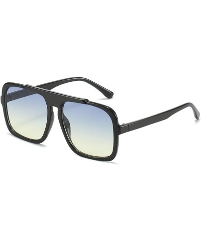 Square Large Frame Trendy Outdoor Sports Men's And Women's Sunglasses C $15.14 Sport