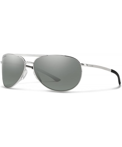 Serpico 2 Slim Sunglasses Silver / Chromapop Polarized Platinum Mirror $71.09 Goggle