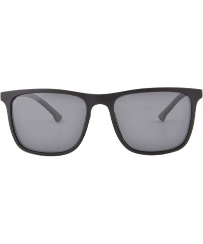 Polarized Sunglasses Fishing Driving Glasses for Men Anti-glare TR90 Frame-SSH2001 Black Frame With Grey Lens $10.56 Rectangular