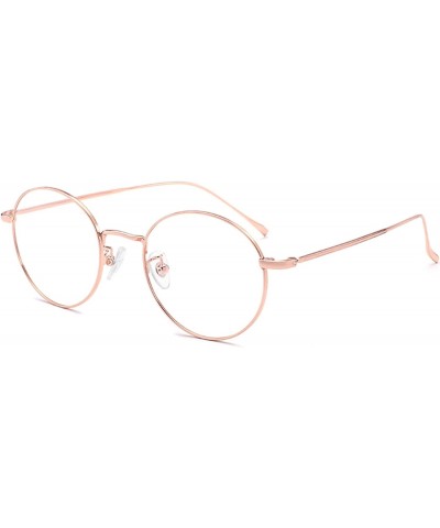 Far Near Two Anti-Blue Old Flower, Ladies Literary Box Old Flower Glasses, Rose Gold/Black (Color : Rose Gold, Size : +1.0) $...