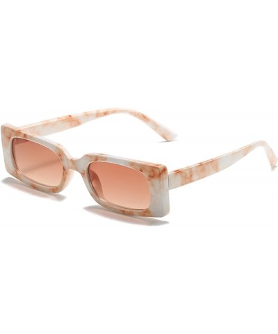 Small Frame Men's and Women's Retro Fashion Outdoor Holiday Sunglasses (Color : 4, Size : 1) 1 4 $20.50 Designer