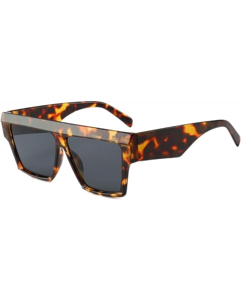 Fashion Large Frame Square Sunglasses Men and Women Outdoor Photo Decorative Sunglasses (Color : 2, Size : 1) 1 5 $13.43 Desi...