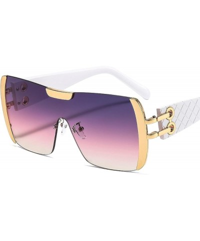 Sunglasses Women Men Gradients Lens Alloy Pc Frame Luxury Square C6 $14.19 Butterfly