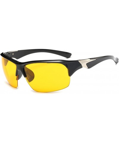 Driving Cycling Polarized Sunglasses Men Women Frame Sport Outdoor Sun Glasses Driver Retro Goggles Sunglass Fishing (Color :...