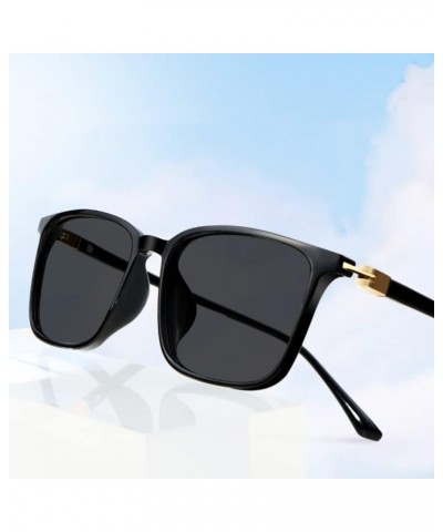 Photochromic Sunglasses Progressive Multifocus Reading Glasses Fashion Rectangle Sunglasses UV Protection Sun Readers (Size :...