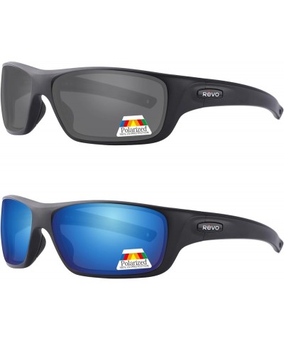 Replacement Lenses for Revo Guide II RE4073 Sunglasses POLARIZED Black + Ice Blue $35.39 Designer