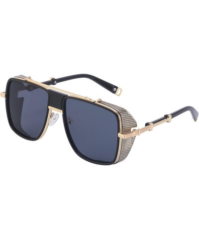 Diamond Studded Sunglasses for Men and Women Outdoor Vacation Sunshade Driving (Color : C, Size : Medium) Medium B $20.87 Sport