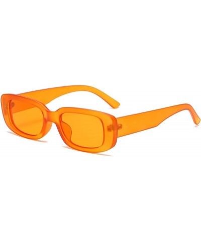 Small Frame Square Ink Street Photography Sunglasses (Color : G, Size : Medium) Medium J $15.31 Sport