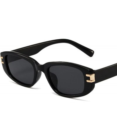 Men and Women Fashion Decorative Sunglasses Oval Small Frame Retro Sunglasses (Color : 8, Size : 1) 1 1 $14.15 Oval