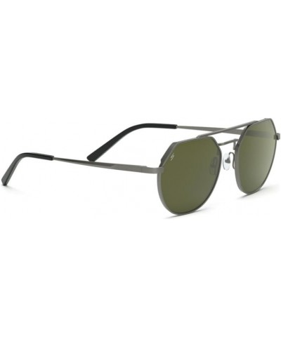 Shelby Round Sunglasses For Men For Women + FREE Eyewear Kit Matte Gunmetal / Saturn Polarized 555nm $98.05 Aviator
