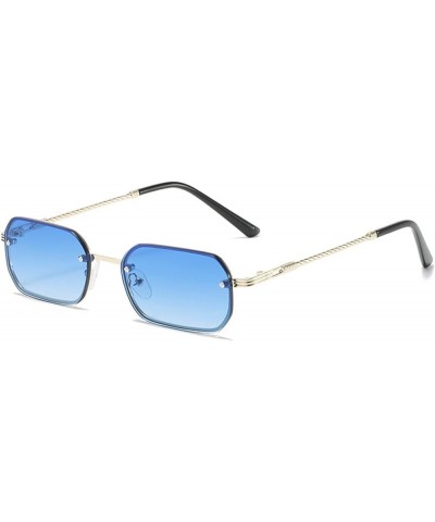 Frameless Fashion Sunglasses for Men and Women Square Street Photography Decorative Sunglasses Sunglasses (Color : 5, Size : ...