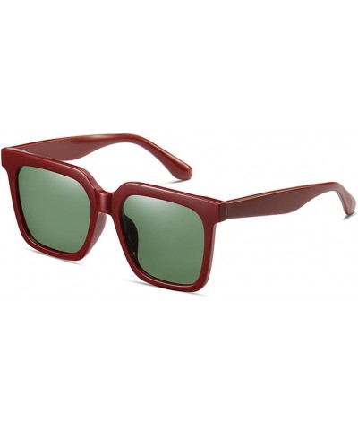 Retro Square Sunglasses Men's Fashion Sunglasses Polarized Sunglasses Minimalist Style,A1 A3 $16.06 Square