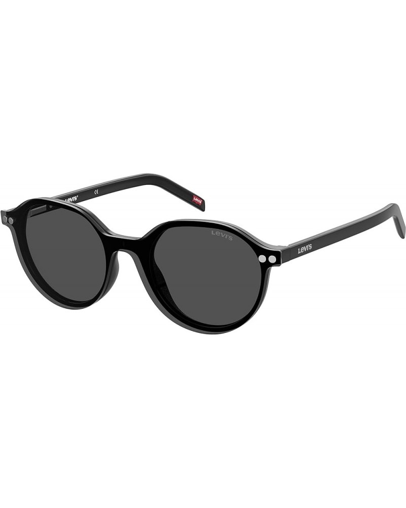 Lv 1017/Cs Square Sunglasses Black/Gray $13.61 Square