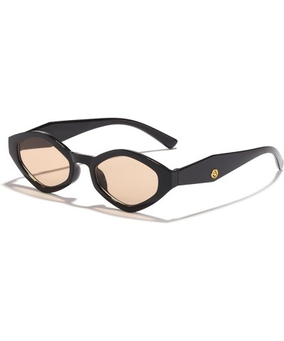 Small Diamond Shaped Frame Outdoor Holiday Decorative Sunglasses for Men and Women (Color : B, Size : 1) 1 G $18.45 Designer