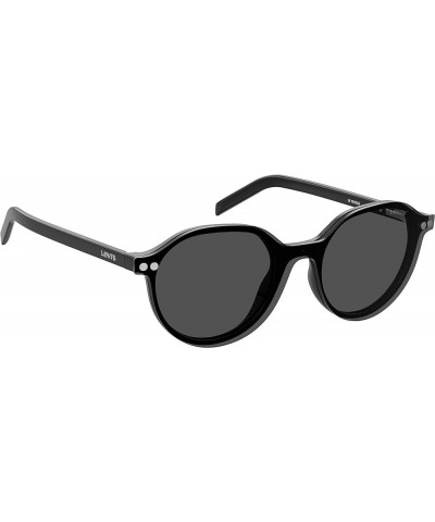 Lv 1017/Cs Square Sunglasses Black/Gray $13.61 Square