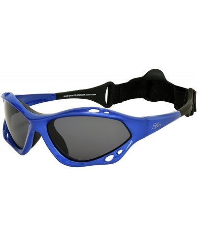 Classic Floating Polarized Sunglasses With Strap for Extreme Sports 100% UVA & UVB Protection Blue Azure $17.84 Goggle