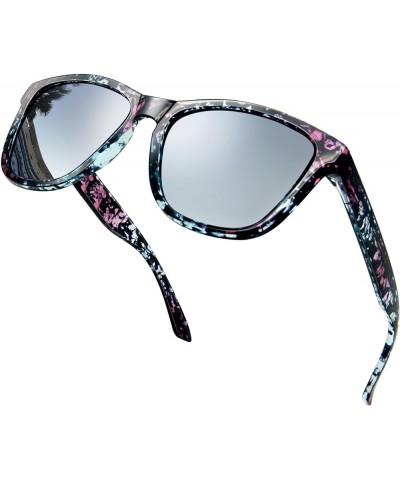 Polarized Sunglasses Men Women Retro Classic Designer Sun Glasses UV400 Protection 【a18】coloured Frame Mirror Silver $8.54 Ri...