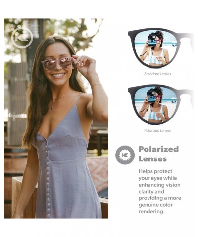 Mary Janes Polarized Sunglasses for Men & Women - Impact Resistant Lenses & Full UV400 Protection Pink Lemonade $20.40 Round