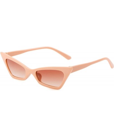 Small Frame Men's Trend Jelly Color Sunglasses (Color : B, Size : 1) 1 C $13.93 Designer