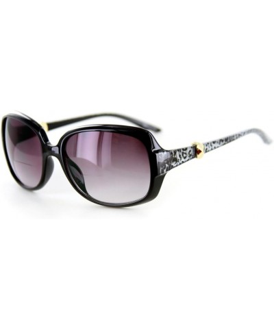 Sophisticat Fashion Bifocal Sunglasses Women (Black w/Smoke +1.00) +1.00 Black W/ Smoke Lens $14.51 Aviator