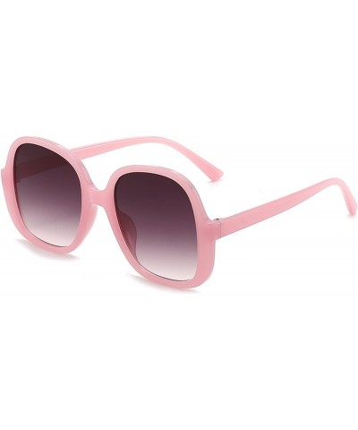 Woman Retro Big Frame Photo Decoration Sunglasses (Color : H, Size : 1) 1 D $18.79 Designer