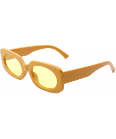 Small Box Men and Women Outdoor Sun Shading Sunglasses (Color : C, Size : Medium) Medium D $17.95 Designer