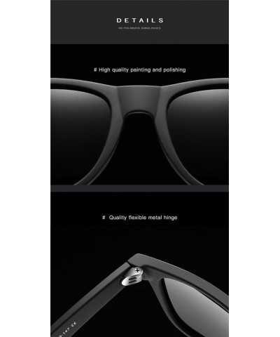 Polarized Retro Men and Women Sunglasses Driver Driving Outdoor Sun Shading Beach Vacation (Color : G, Size : Medium) Medium ...