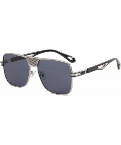 Ronnie Fashion Mono Lens Sunglasses Men Women Shades Sunglasses C3 $14.49 Rectangular