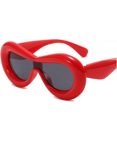 Hip Hop Men And Women Outdoor Vacation Beach Party Decorative Sunglasses Gift (Color : D, Size : 1) 1 E $16.11 Designer