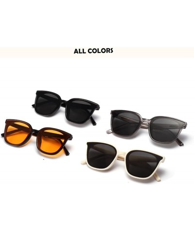 Square Vintage Men And Women Outdoor Vacation Sunglasses Gifts A $13.77 Designer