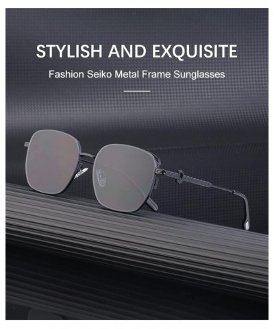 Metal Small Frame Sunscreen Sunglasses for Men and Women Outdoor Vacation Driving (Color : G, Size : Medium) Medium F $18.75 ...