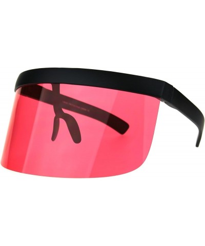 Visor Cover Sunglasses Sun Cover for Face Shades Driving UV 400 Black red $10.76 Rectangular