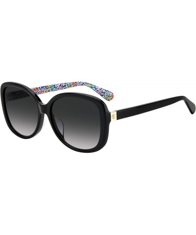 Kate Spade IMOLA/F/S Black/Dark Grey Shaded 57/16/145 women Sunglasses $56.61 Designer