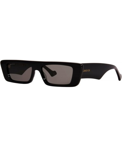 GG1331S 001 Black/Grey Narrow Rectangular 54mm Men's Sunglasses $93.98 Rectangular