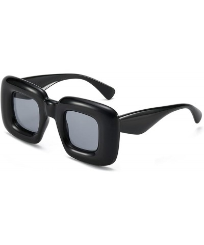 Fashion Square Large Frame Outdoor Vacation Personality Sunglasses Men and Women (Color : 6, Size : 1) 1 1 $14.32 Designer