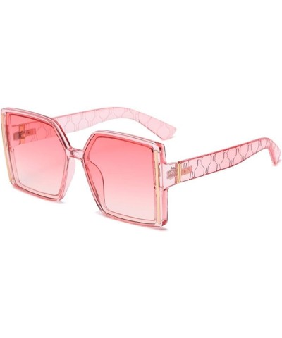 Large Frame Square Street Sunglasses, Outdoor Holiday Glasses for Men and Women (Color : C, Size : Medium) Medium G $15.18 De...