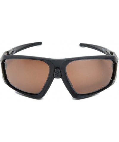 Men's Oo9402 Field Jacket Square Sunglasses Matte Black/Prizm Tungsten Polarized $52.22 Rectangular