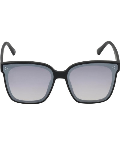 Women's Cc549 Retro Square Sunglasses with Uv400 Protection-Trendy Gifts for Her, 62mm Black $15.38 Square