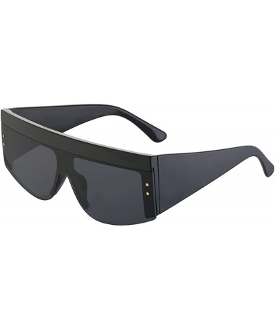Men's and Women's Riding Sunglasses Outdoor Vacation Beach (Color : D, Size : Medium) Medium B $16.06 Designer