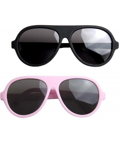 Top Flyer – Infant's First Sunglasses for Ages 0-12 Months Pink and Black $7.01 Aviator
