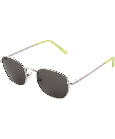 Unisex Rory Sunglasses, Silver, 45 US $9.86 Square