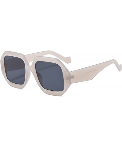 Retro Men And Women Outdoor Vacation Large Frame Sunglasses D $17.42 Designer