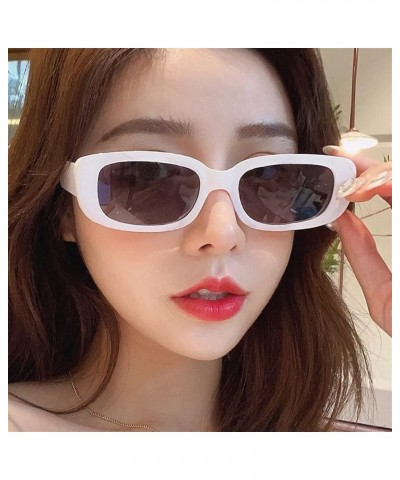 Retro Fashion Small Frame Sunglasses for Men and Women Outdoor Holiday Beach Decorative Sunglasses (Color : D, Size : 1) 1 D ...