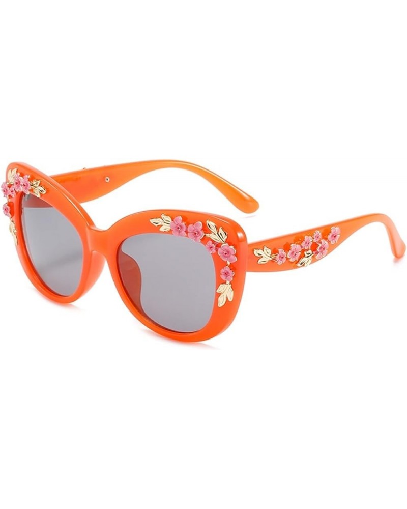 Retro Cat Eye Men and Women Outdoor Holiday Party Fashion Decoration Sunglasses (Color : B, Size : 1) 1 D $16.70 Cat Eye